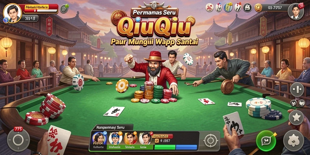 Tampilan gameplay QiuQiu yang menarik dan interaktif di 2757.