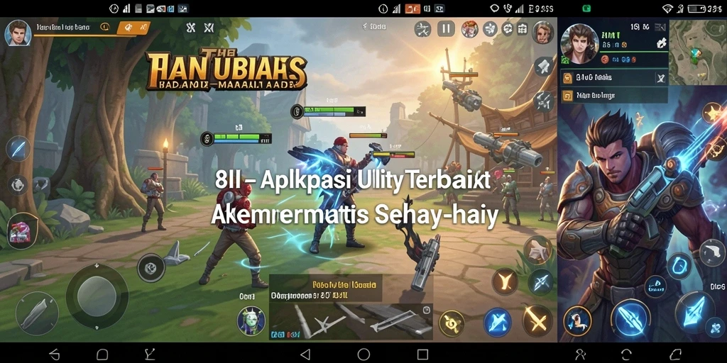 Screenshot utama dari aplikasi 8II yang menunjukkan antarmuka yang ramah pengguna.