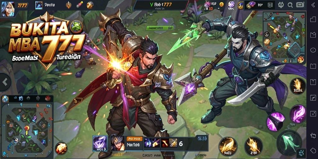 Tampilan gameplay seru di BUKIT777 yang penuh aksi.