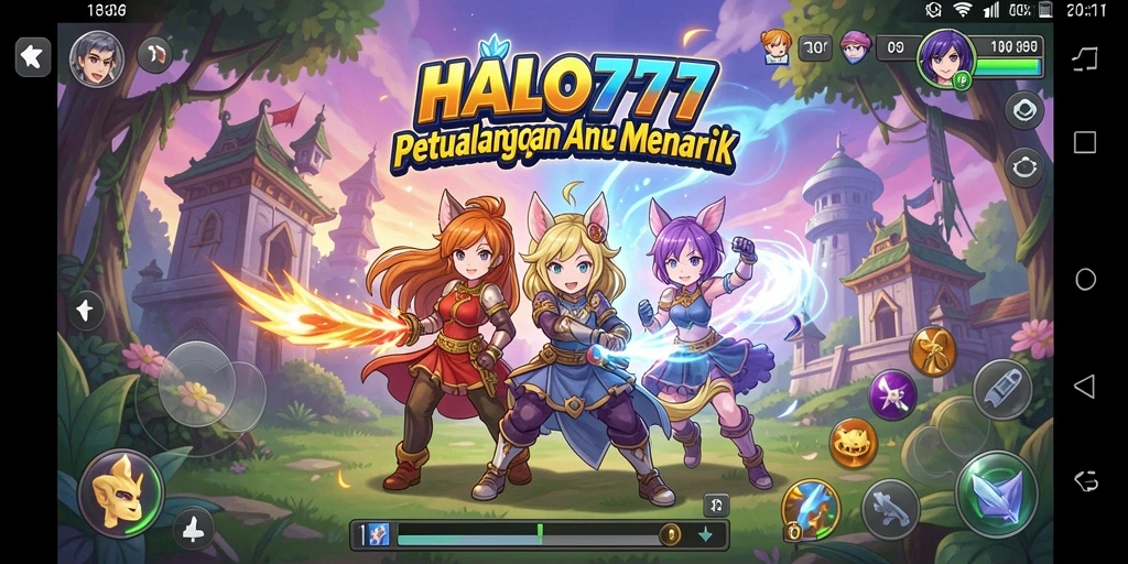Tampilan seru dari gameplay HALO777 yang penuh aksi.