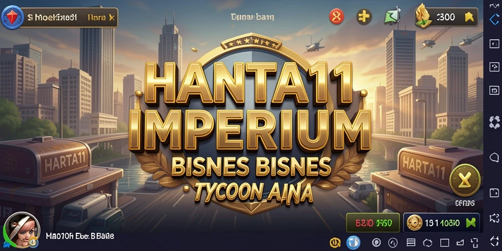 Screenshot gameplay HARTA11 memperlihatkan strategi dan pengelolaan bisnis yang menarik.