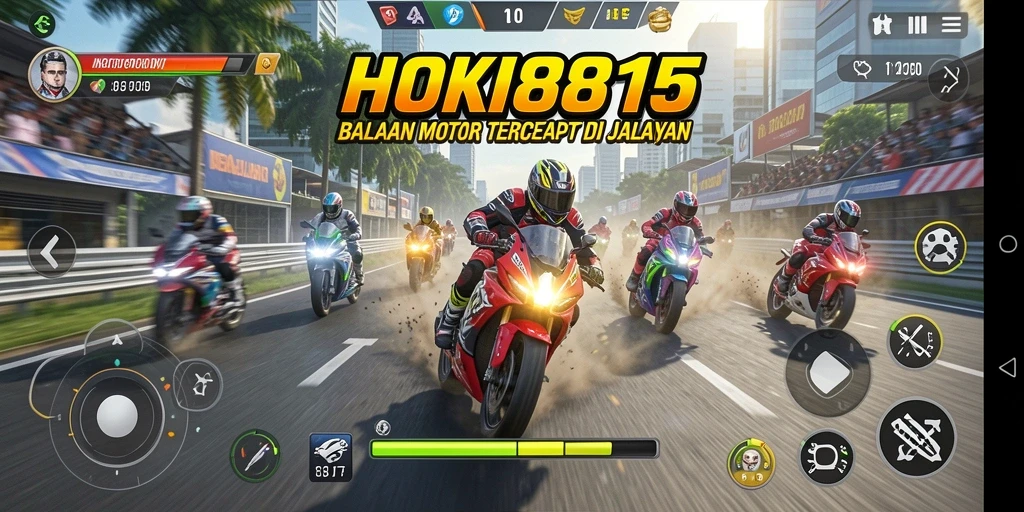 Tampilan gameplay HOKI8815 yang seru dan cepat.